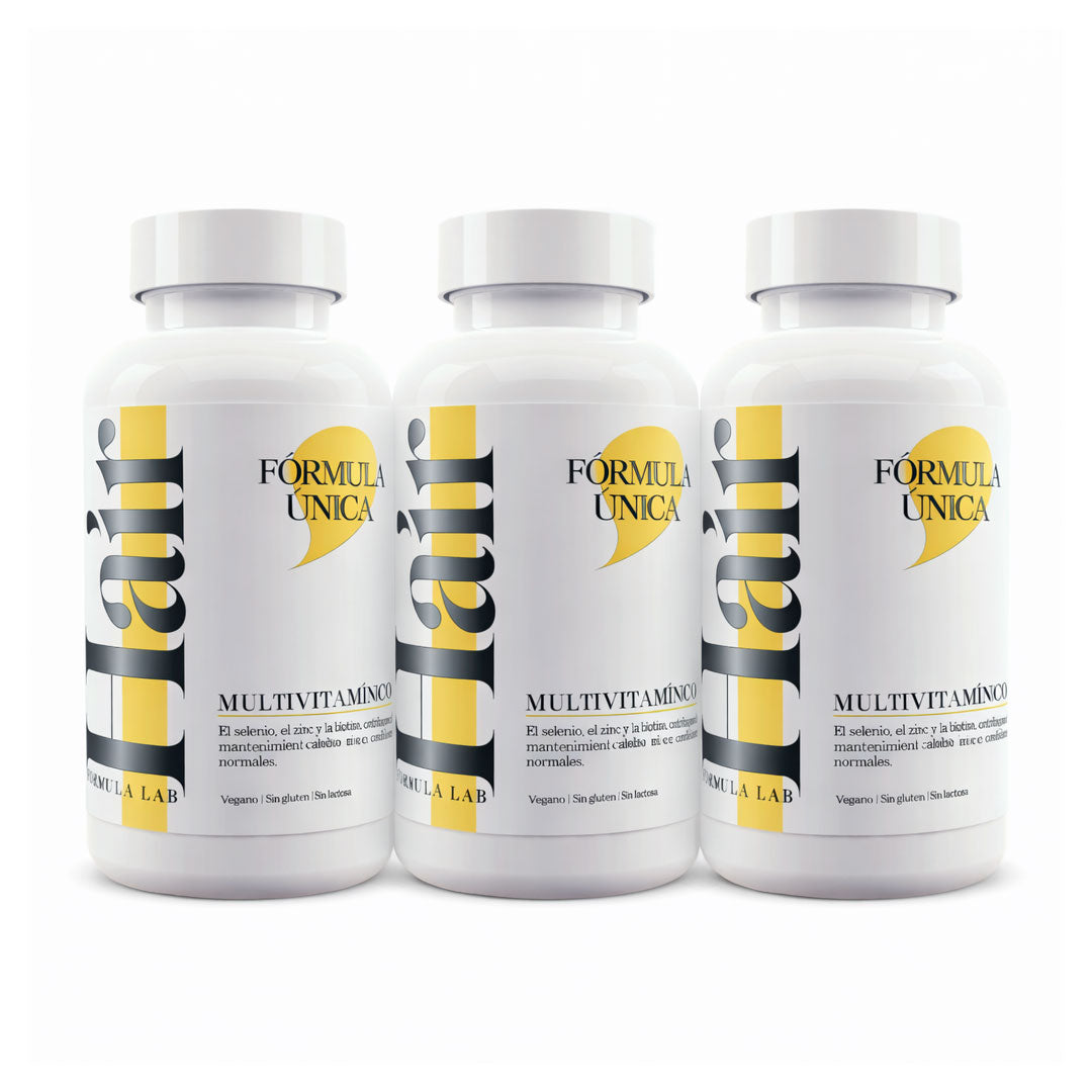 Hair multivitamínico - Pack 3